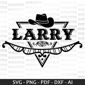 Larry svg download file for Cricut, Laser cut and Print, Commercial use
