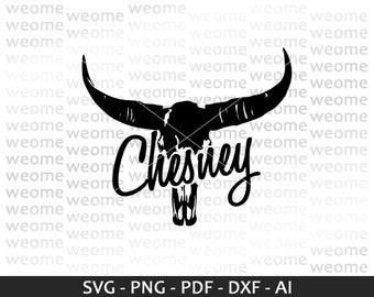 Chesney svg download file for Cricut, Laser cut and Print, Commercial use