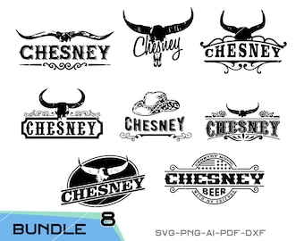Pobierz plik Chesney Bundle svg do Cricut, cięcia laserowego i drukowania, użytku komercyjnego