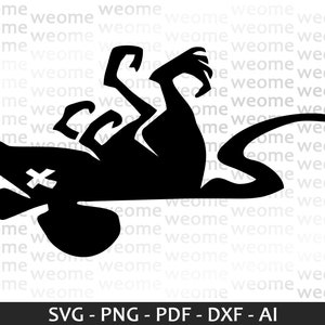 Tote Ratte svg Download-Datei für Cricut, Laserschnitt und Druck, kommerzielle Nutzung