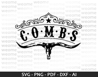 Pobierz plik Combs SVG do Cricut, cięcia laserowego i drukowania, użytku komercyjnego