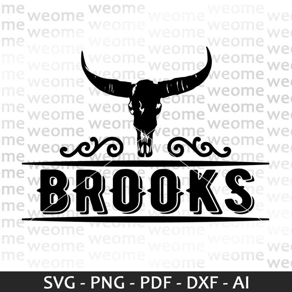 Brooks svg download file for Cricut, Laser cut and Print, Commercial use