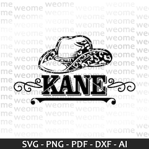 Kane svg Download-Datei für Cricut, Laserschnitt und Druck, kommerzielle Nutzung
