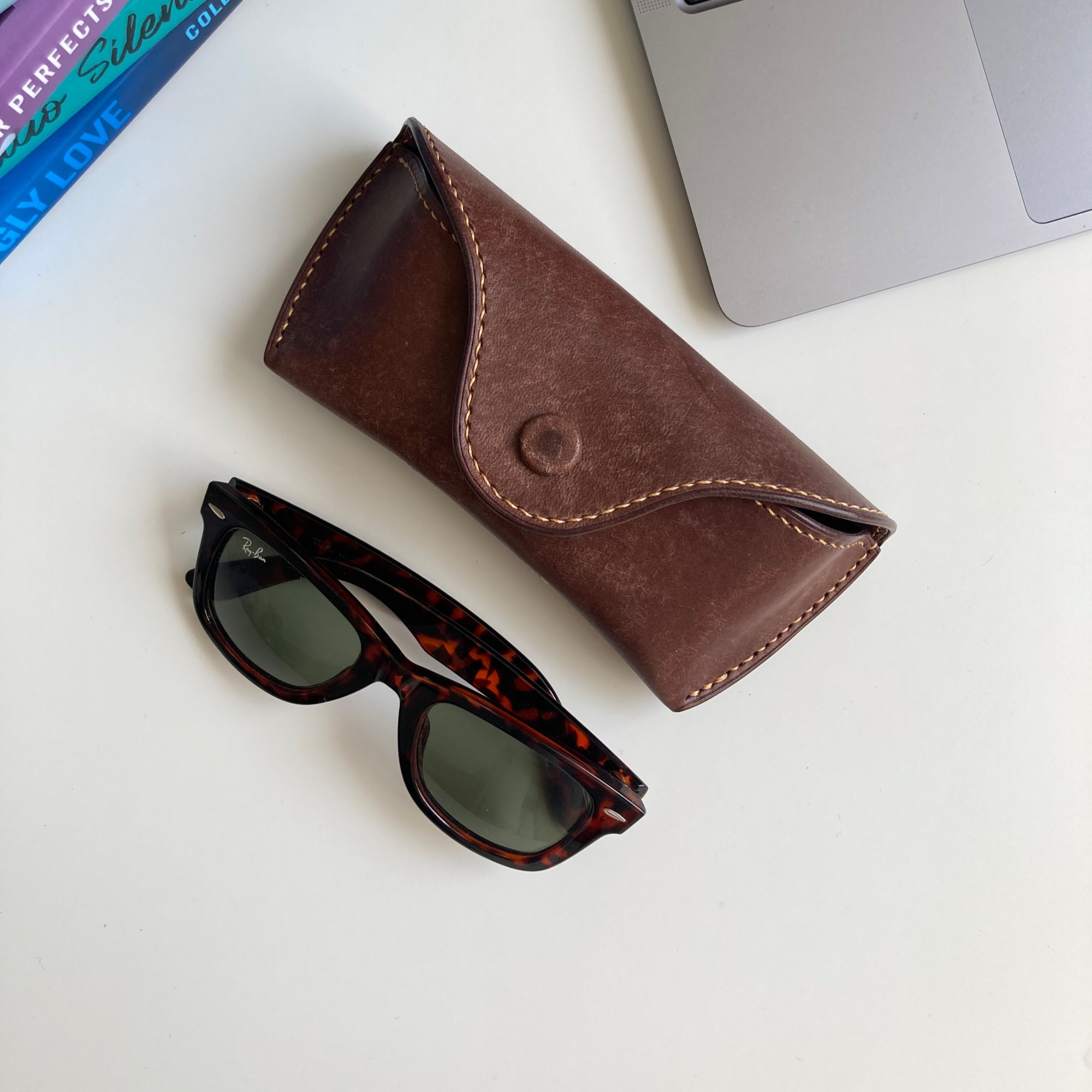 kaart astronaut Reserveren Personalized Leather Sunglasses Case Handcrafted Leather - Etsy