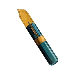 Leder Füllfederhalter Stifthalter Leder Zubehör Personalisierte Stifthülse Füllfederhalter Beutel Luxus Stiftetui Stiftabdeckung Stifthalter.