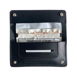 Leather Tobacco Pouch, Handmade Personalized Tobacco Bag, Mens Tobacco Case, Custom Tobacco Pouch, Tobacco Rollup Pouch, Smokers Accessories