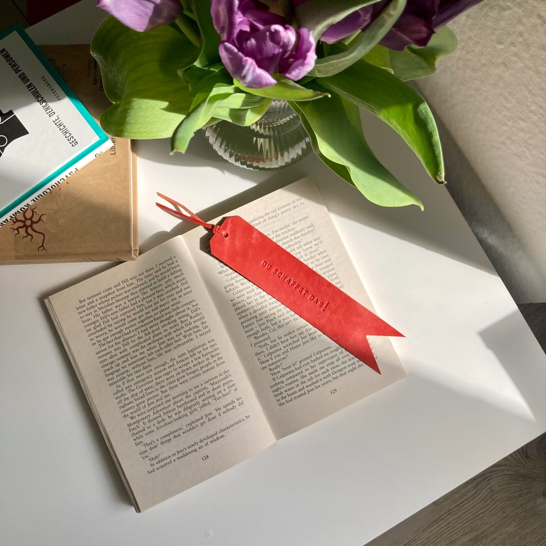 Custom Leather Bookmarks for Readers,unique Handmade Bookmarks for Book Lovers,personalized