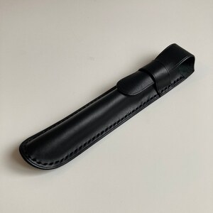 Pennenetui. Gepersonaliseerde pennenetui. Leren pennenhoes. Etui voor graveerpennen. Pennenzakje met monogram. Leren potloodhouder.Luxe pennenhouder