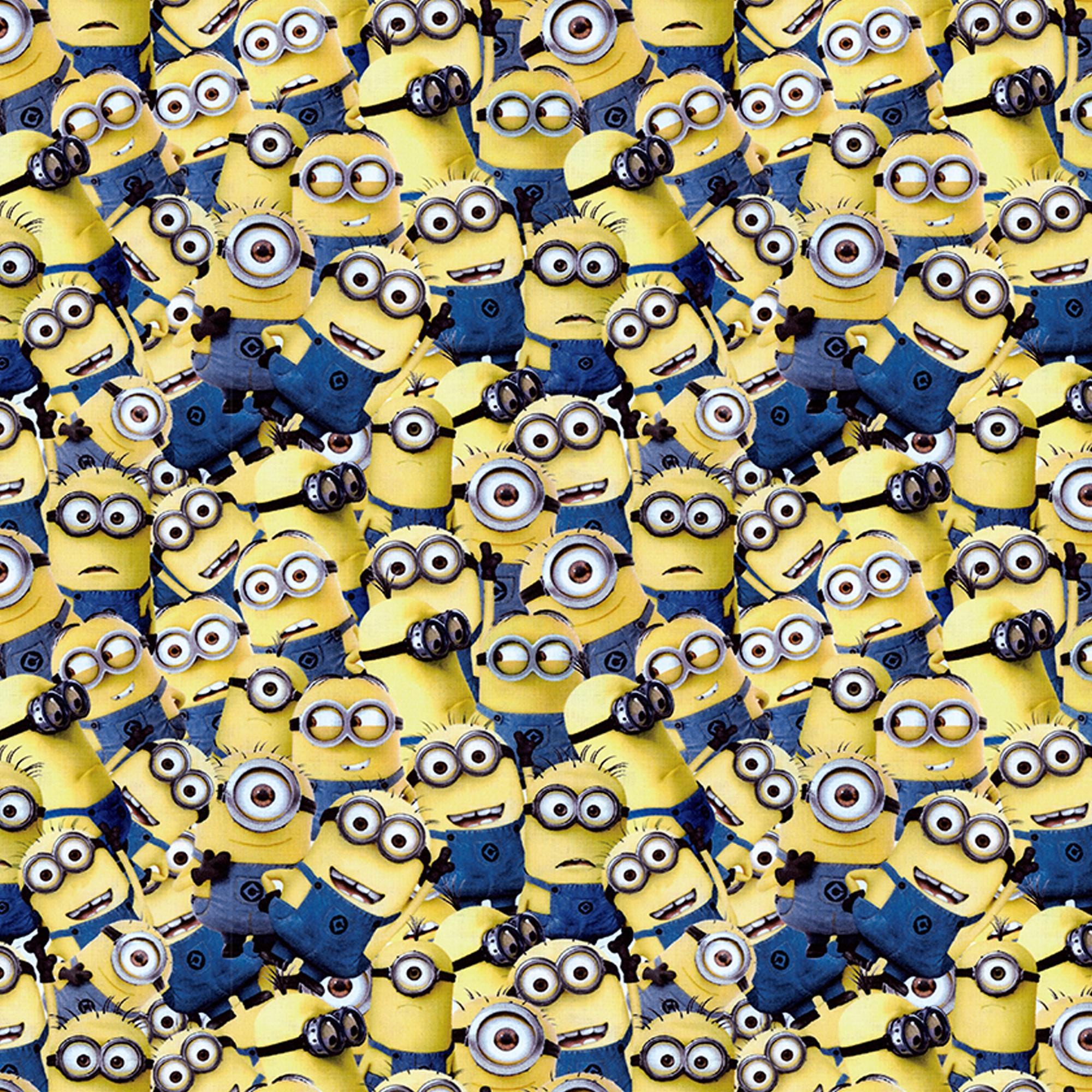 Minions Fabric Despicable Me Cotton Cartoon Fabric Sewing Fabric - Main Image