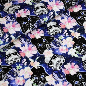 Star Wars Fabric The Mandalorian Fabric Cotton Cartoon Fabric Animation Fabric By the Half Yard