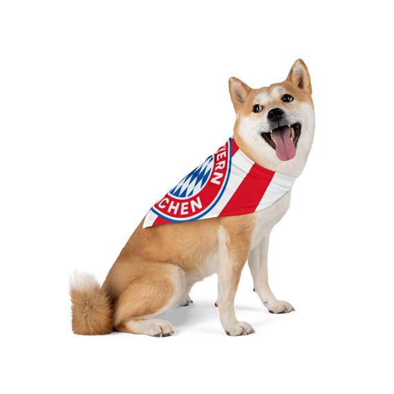 Hundehalstuch Brasilien Fußball-Design – Aus Chiffon, Dreieckig, Für Kleine Bis Große Hunde (2er Pack)