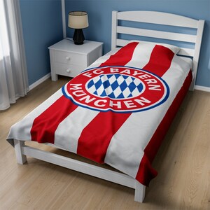 Fc Bayern München Football Lover Fc Bayern München  Fan Velvet Plush Blanket