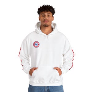 Unisex Heavy Blend™ Hoodie Bayern München FC Jumper Football Fan Suit Outfit Man And Women