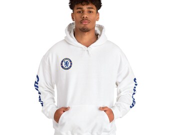 Unisex Heavy Blend™ Hoodie Chelsea FC Jumper Football Fan Suit Outfit Man And Women