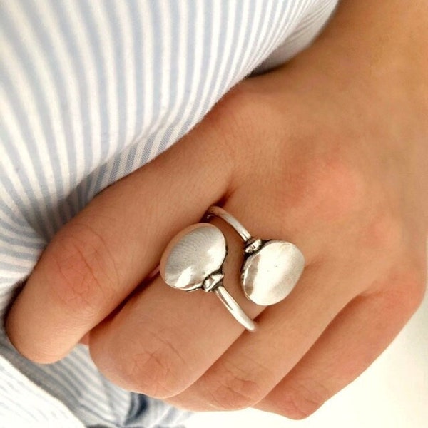 Silver Ring, Adjustable Silver Ring, Original gift
