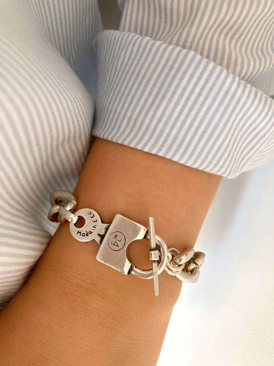 Sterling Xo Bracelet - Etsy