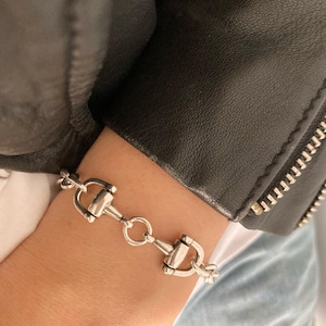 Antique Silver Minimalist Elegant Chic Handmade Bracelet, Gift for her, Personalised gift, Christmas gift for her