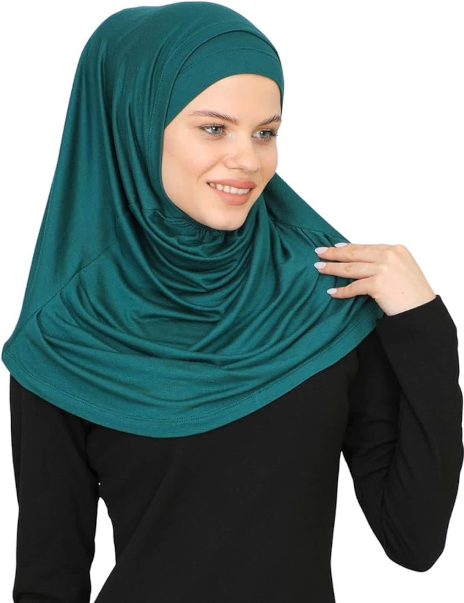 Prien Chic Hijab Set Damen - Muslimisches Kopftuch Mit Bonnet