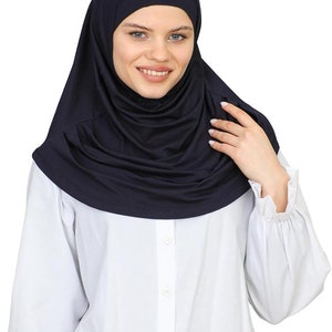Prien Chic Hijab Set Damen - Muslimisches Kopftuch Mit Bonnet