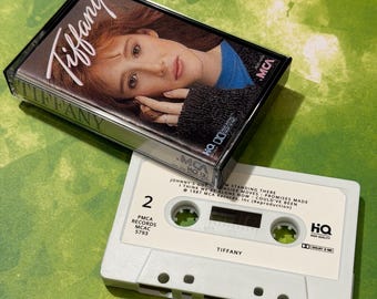Tiffany Self-Titled Cassette Tape (1987) | Bubblegum Pop | REPRODUCTION