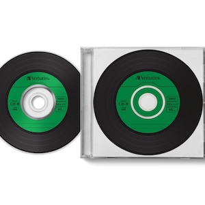 Faça sua própria mixtape de CD, disco compacto, vinil digital, design personalizado, fita mixtape personalizada, presente perfeito
