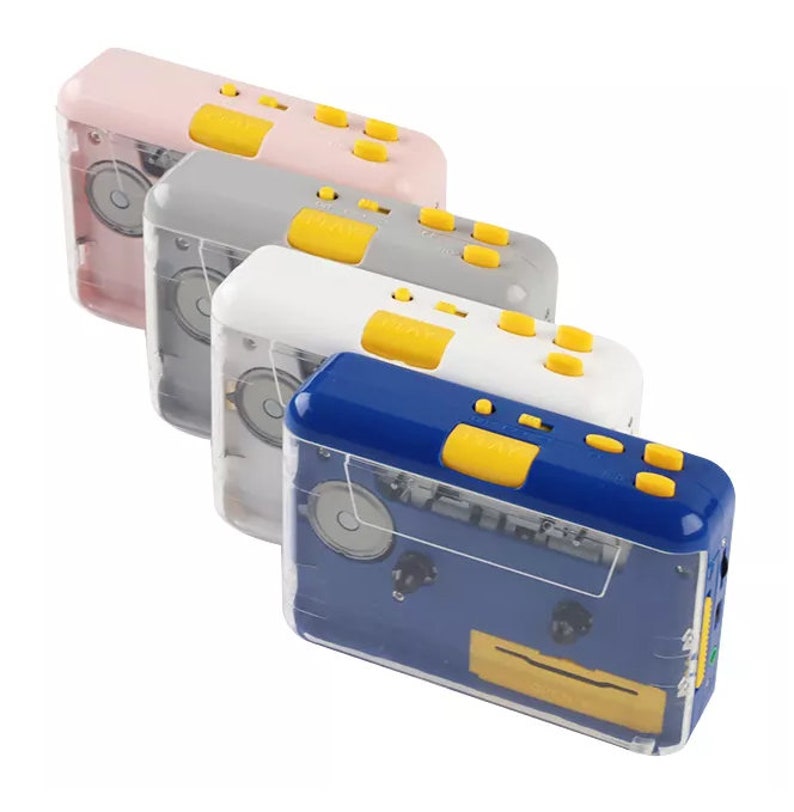 Portable Cassette Player Walkman Convert Tape to MP3 Fast Etsy