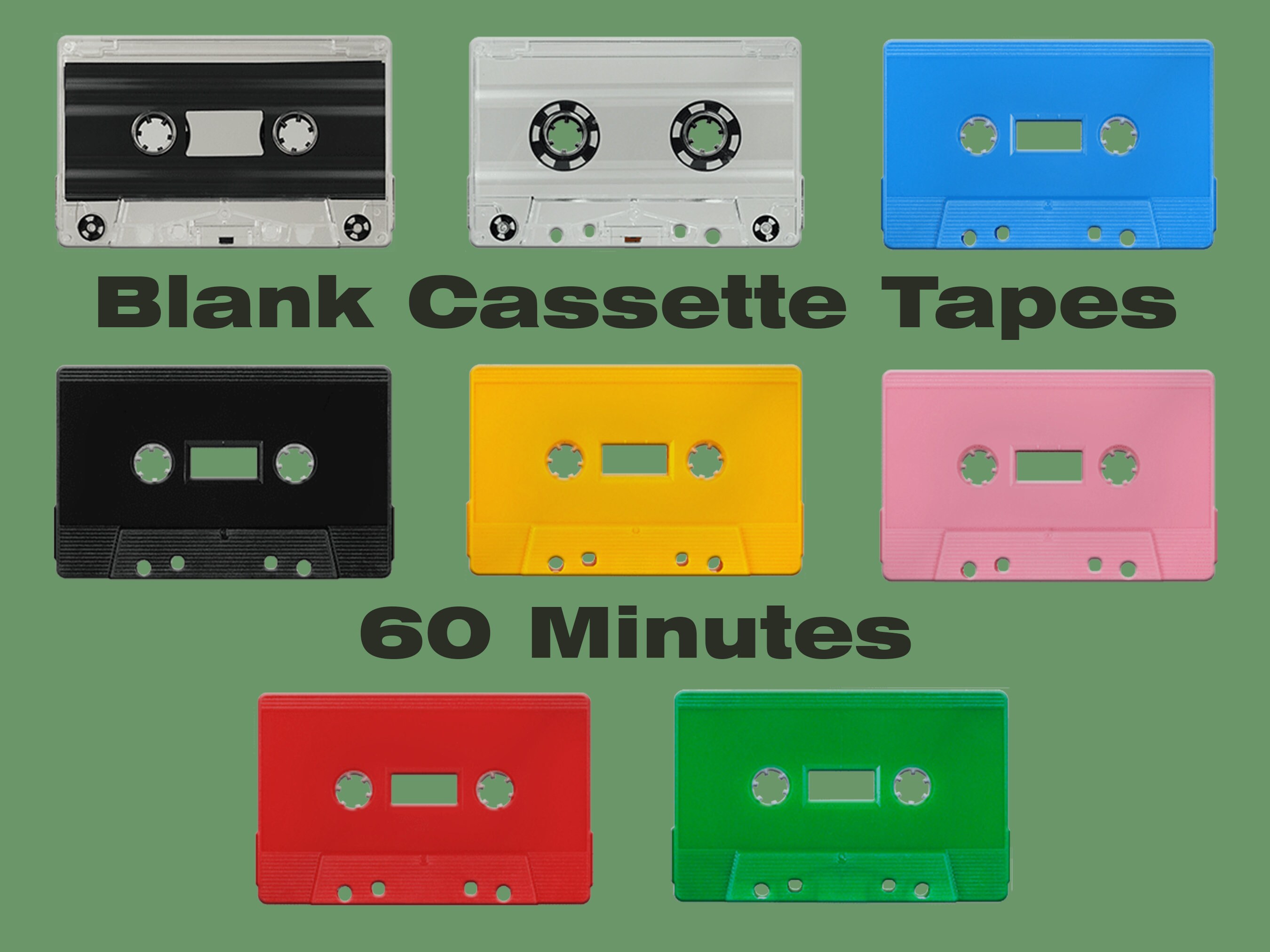 New Blank Cassette Tapes