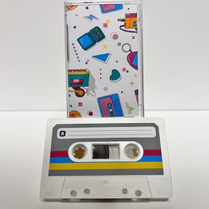 Make Your Own Custom Cassette Mixtape Real Audio Cassette Tape With Options To Personalize Custom Track List & Artwork