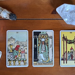 SAME DAY 3 Card Tarot Reading - Pick your Subject or ask a question