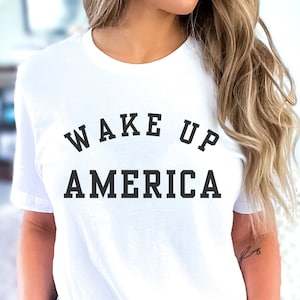 Wake Up America Awake Not Woke Pro Freedom We The People Will Not Comply Shirt Taking America Back Anti Government Tshirt America First 2024