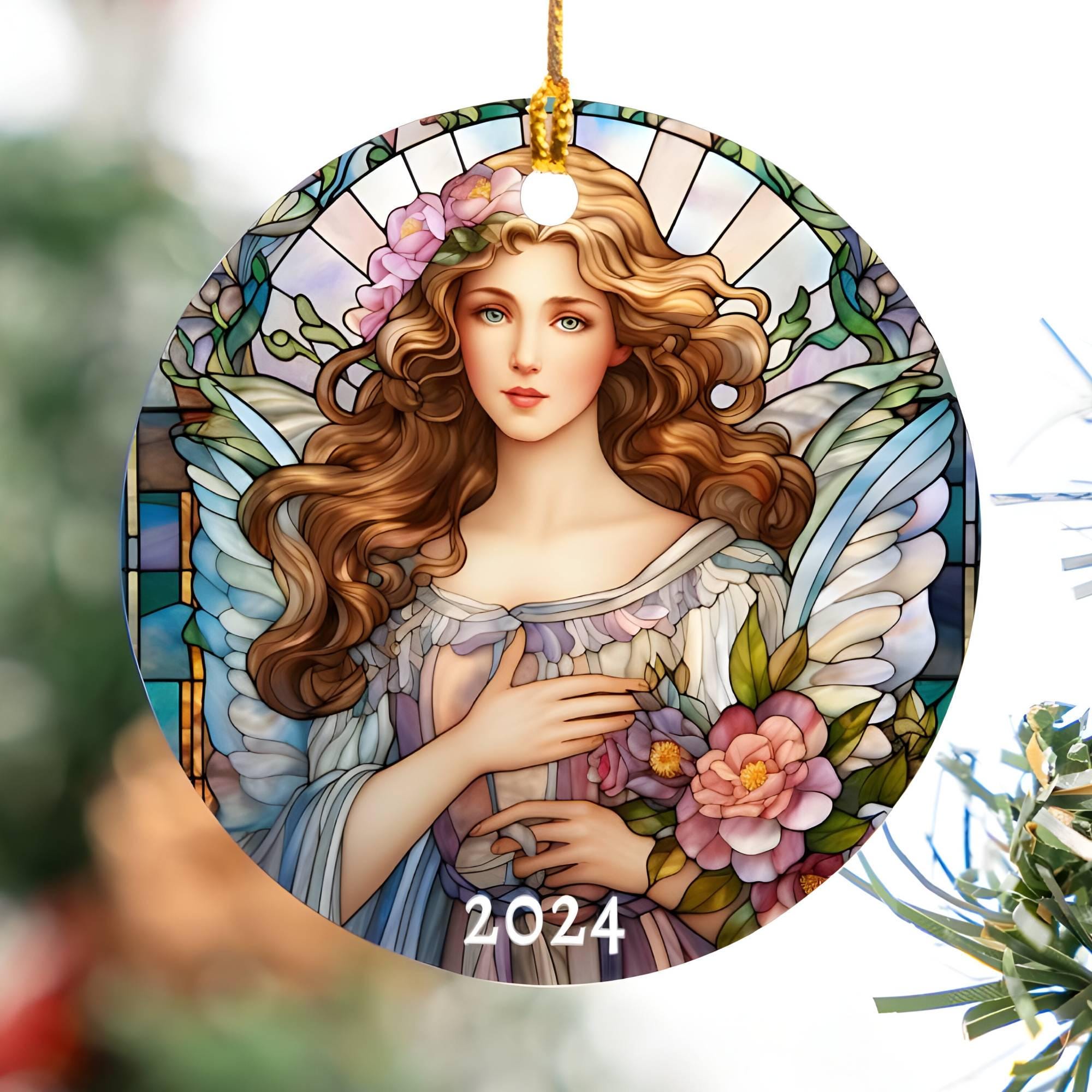 Angel With Heart Ornament