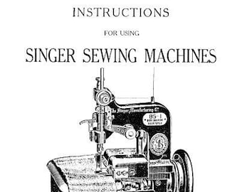 SINGER 85-1 85-2 Anleitung Nähmaschine in Englisch. MEHR HANDBÜCHER @ themanualsservice dot com