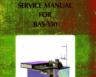 BROTHER Bas-350 Service Manual Sewing Machine in English. MORE MANUALS @ themanualsservice dot com