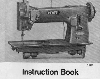 PFAFF 145 545 Instruction Book Sewing Machine 30 Pages in English. Pdf Download. MORE MANUALS @ themanualsservice dot com