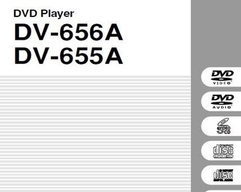 PIONEER Dv-656a Dv-655a Operating Intructions Dvd Player in ENGLISH