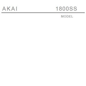 AKAI 1800-SS 1800D-SS Service Manual 4 Channel Cartridge Open Reel Surround Stereo Tape Recorder inc Block Diagram Pcbs & Schematic Diagram