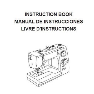 ELNA EL2600 Sewing Machine Instruction Manual (Eng Esp Franc)