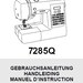 SINGER 7285Q Patchwork Gebrauchsanleitung Handleiding Manuel D ...