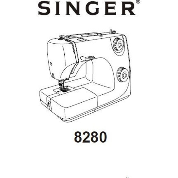 SINGER 8280 PRELUDE Manual De Instrucoes Maquina De Costura Portugues