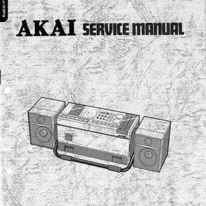 AKAI PJ-33FS Service Manual: Four Band Stereo Receiver (English)