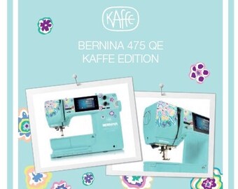 BERNINA 475 Qe Kaffe Edition Mode D'Emploi Machine A Coudre en FRANCAIS