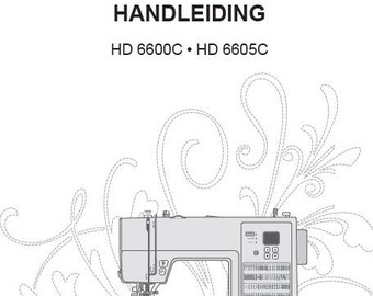 SINGER HD6600C HD6605C Handleiding Naaimachine 40 Seite Nederlands. Pdf Download. WEITER HANDBUCHER @ themanualsservice dotcom