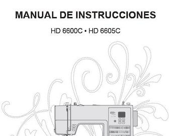 Singer HD6600C HD6605C Maquina De Coser Manual De Instrucciones 40 Pagina Espanol PDF Download