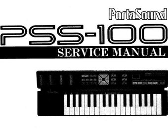 ヴィンテージ ヤマハ PSS-20 サンプリングキーボード - Portasound