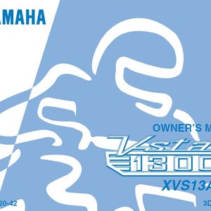 Yamaha V Star 2006 Motorcycle Owners Manual XVS13AW(C) (PDF Download)