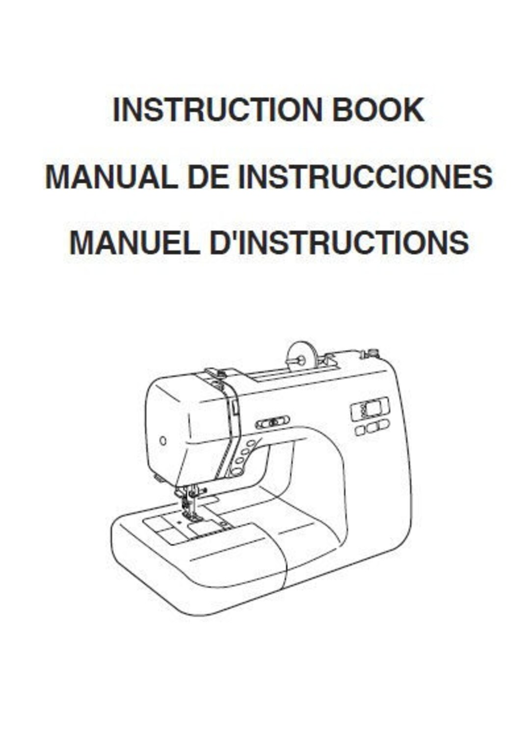 JANOME MAGNOLIA 7330 Instruction Book Sewing Machine English Etsy