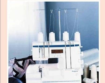 HUSQVARNA Viking Huskylock 905 910 Sewing Machine User Guide 52 Pages Eng (PDF Download)