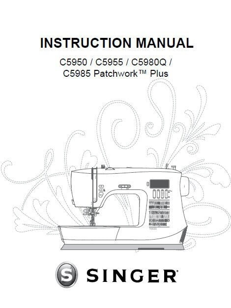 Easy Does It ビンテージ　本　洋書 Amazon.com: TabSynth Design Works LLC Singer C5650 Sewing