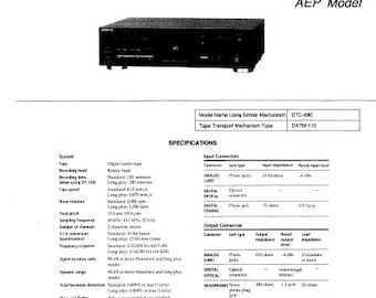 ソニー DTC-55ES ギアセット - Etsy 日本