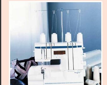 Husqvarna Viking Huskylock 905 910 Sewing Machine Manual (PDF)